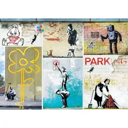 EUROGRAPHICS Puzzle Banksy Art (Puzzle), 1000 Puzzleteile