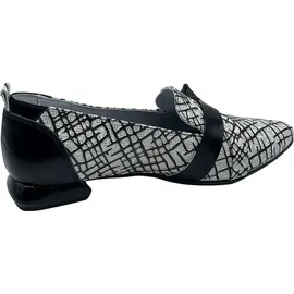 SIMEN Klassische Slipper Damen Schwarz 39