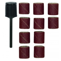 PROXXON 28978 1 x Träger mit 10 Schleifbändern Form Zylinder Korn 120 Ø14mm