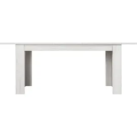 Homestyle4u Esstisch 90,5 x 76,5 x 160 cm weiß