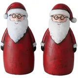Mambocat Deko-Figur Mörky 16 cm rot/weiß