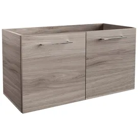Fackelmann Waschbeckenunterschrank Lima 80 x 42 x 35 cm Braun