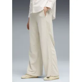Puma HER Comfort High-Waist Wide Leg Jogginghose Weiß S