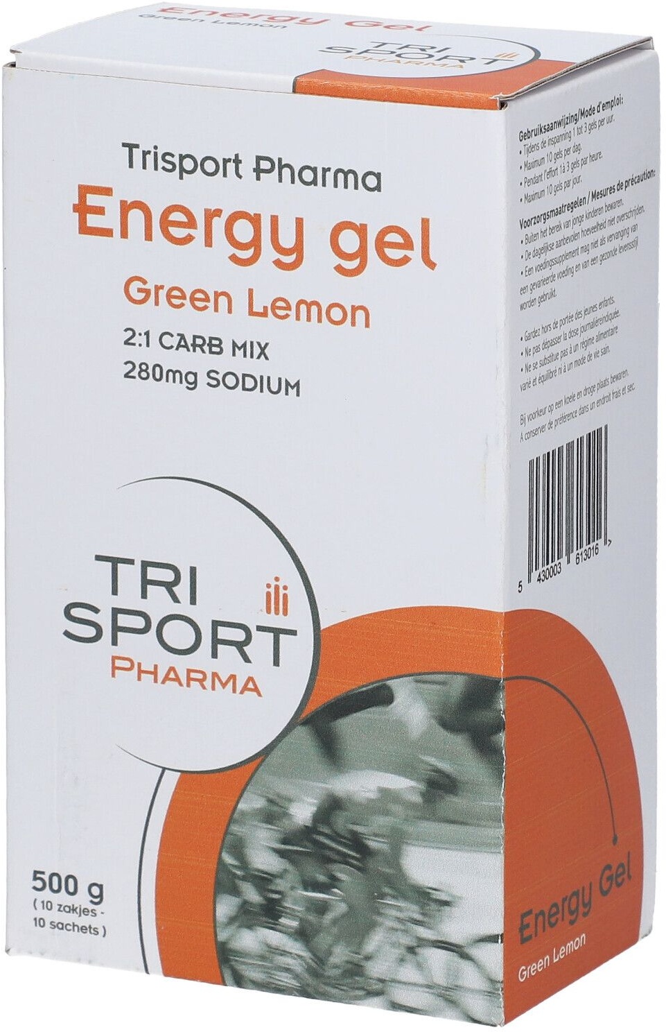 Trisport Pharma Energy Gel Ratio 2:1 Green Lemon