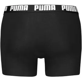 Puma Basic Boxershorts Schwarz/Blau/Grau L 6er Pack