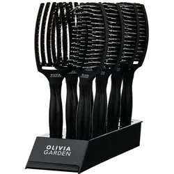 Olivia Garden Finger Brush Display 8 Stück sw
