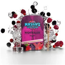 massiv's zahnstocher Zahnstocher mit Geschmack Blau
