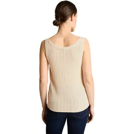 Tom Tailor Strickpullover mit V-Ausschnitt Weiß L