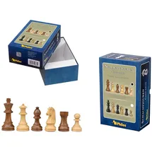 Philos 21871 - Schachfiguren Artus, Königshöhe 90 mm, in Set-Up Box
