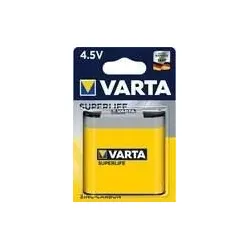 VARTA Superlife 4.5V 3R12. Zinkkohlenstoff. pro Einheit. (hängendes Paket) WEISS|SCHWARZ No Size