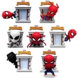 maxx marketing limited Marvel Hero Box Tower Serie Spider-Man 8 cm (6er Set)
