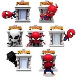 maxx marketing limited Marvel Hero Box Tower Serie Spider-Man 8 cm (6er Set)