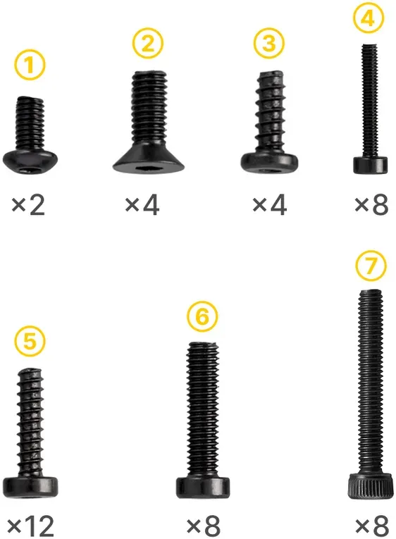 Snapmaker Screw Set (for U1)