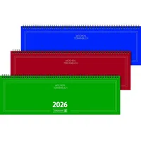Brunnen Querkalender 775 42x13,7cm 1 Woche/2 Seiten Karton-Umschlag sortiert