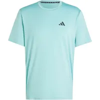 Adidas Train Essentials Stretch Training T-Shirt, Herren Kurzärmeliges T-Shirt, Mint ton/Black, IW3366