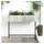 vidaXL Hochbeet Gartenpflanzer 100 x 26 x 82 cm Silber