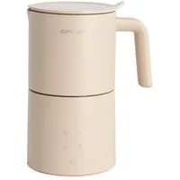 CREATE/MILK FROTHER STUDIO PRO/Elektrischer Milchaufschäumer Sand/Spülmaschinenfest, Touchscreen, 4 automatische Programme, Sicherheitssystem, 620ml, heiß oder kalt, 450W