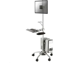 Neomounts FPMA-MOBILE1800 mobile Arbeitsstation, silber
