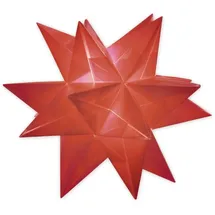 Ursus Faltblätter Aurelio Stern Transparentpapier 115 g/qm 30 x 30 cm 33 Blatt rot
