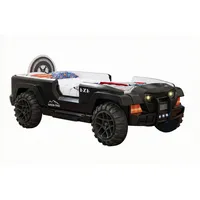 Xlmoebel Autobett Luxuriöses Kinderbett im Off-Road Design für kleine Abenteurer, Made in Europa grün