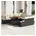 Garten-Sofa-Set Schwarz