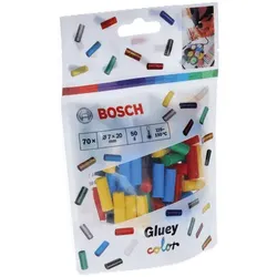 Bosch DIY Klebestick Color 20x7mm, für Gluey, Gluepen, 70 Stck. (2608002005)