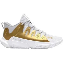 Under Armour Fitnessschuhe Gold/Weiß 35,5