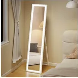 Homcom Ganzkörperspiegel 40 x 160 cm Weiß