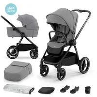 Kinderkraft Kombikinderwagen NEA 2in1 platinum gray