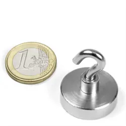 Magnet 25mmM4 Hacken 180N Flachgreifer NdFB 89000425