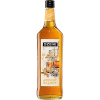 (12,95€/L) Szene Apricot Brandy | Fruchtiger Likör | 1 Liter Flasche