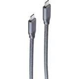 ShiverPeaks USB-C 1 m Grau