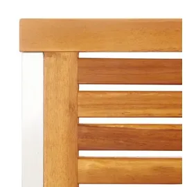 vidaXL Gartenstuhl 8 St. mit Kissen 8 x 8 x 8 cm blau