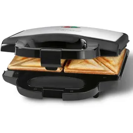 Clatronic ST 3778 schwarz-inox 2 fach Sandwichtoaster