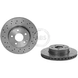 Brembo 09.A613.51 Vordere Bremsscheibe mit UV Lackierung, Anzahl 2