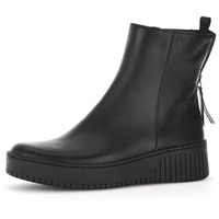 Gabor Damen Biker Boots, Frauen Stiefeletten,Wechselfußbett,Best Fitting,uebergangsstiefel,winterstiefeletten,schwarz (schwarz),39 EU / 6 UK - 39