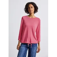 STREET ONE T-Shirt STREET ONE, Damen, Gr. 42, almond