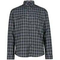 CMP 35s5737 Langarmhemd - Anthracite / Graffite - 2XL