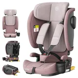 Daliya® JOYMAX i-Size Kindersitz 76–150 cm (9–36 kg), ab 15 Monaten, ECE R129/03, ISOFIX & Top Tether, Autokindersitz mit 5-Punkt-Gurt, verstellbarer Rückenlehne & Kopfstütze (Rosa)