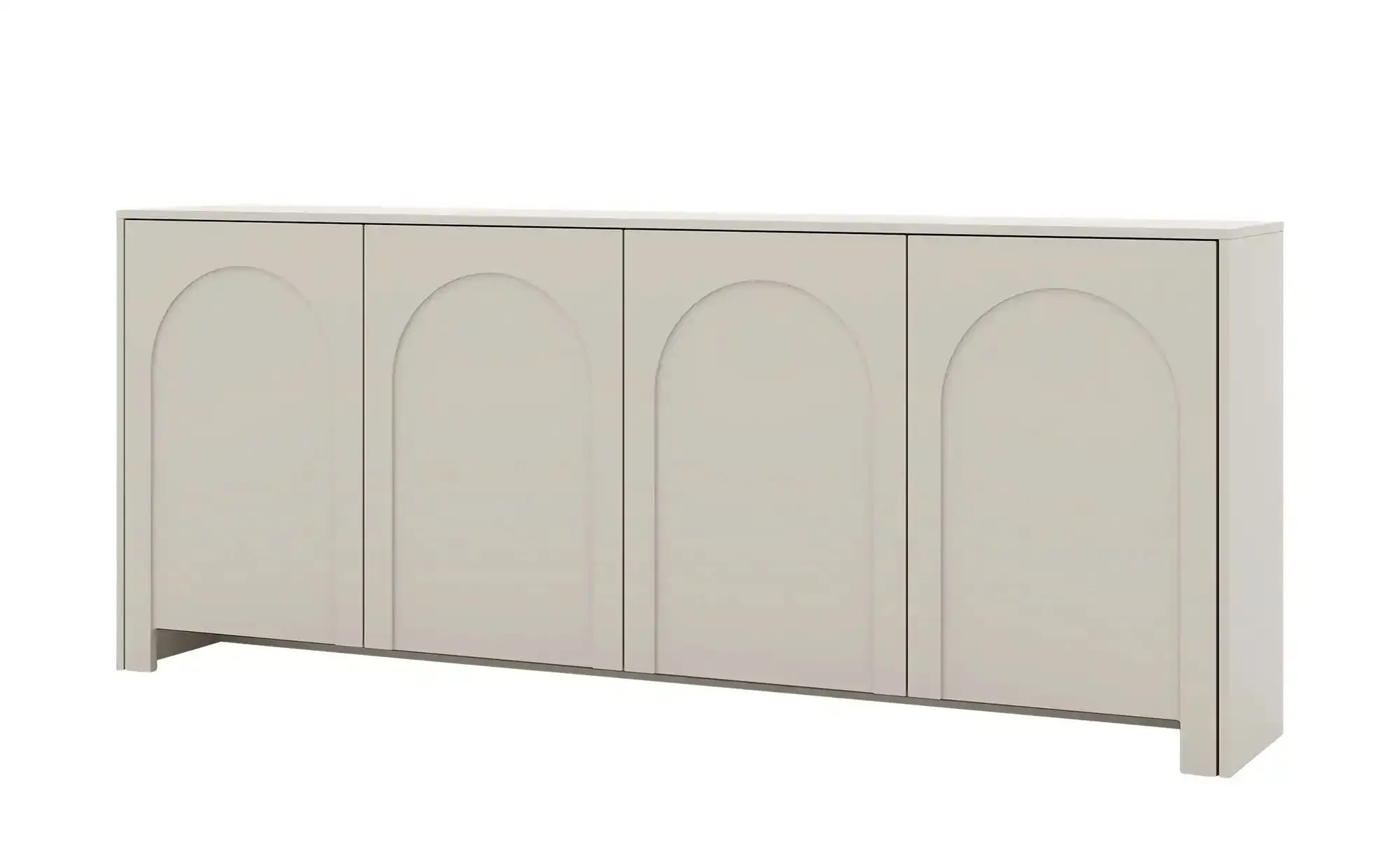 Sideboard  Arsoli , beige , Maße (cm): B: 204 H: 83 T: 35.0