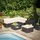 CASARIA Melbourne Loungeset schwarz/creme