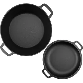 BBQ-Toro Gusstopf Kazan mit Deckel 6,8 l