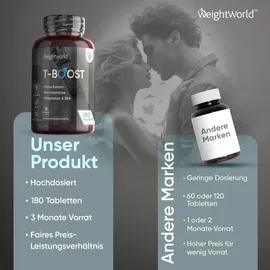 WeightWorld T Boost Tabletten 180 St.