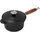 Le Creuset Tradition Profitopf 18 cm schwarz matt mit Holzgriff