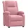 vidaXL Relaxsessel Rosa Samt 1-St 70 x 70 x 90 cm Rosa