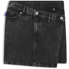Hugo Jeansrock Damen Mini schwarz 40