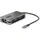 Startech com DKT31CDHPD3, Cablato, USB 3.2 Gen 2 (3.1 Gen 2) Type-C, 100 W, 2.0b, 10,100,1000 Mbit/s (USB-C), Dockingstation + USB Hub, Grau