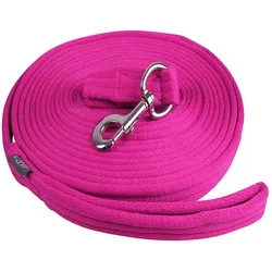 QHP Longe  Longierleine - fuchsia - fuchsia
