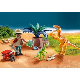 Playmobil Dinos Dinosaurier und Forscher Aktentasche 70108