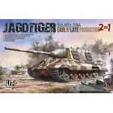 Takom 8001 - Sd.Kfz.186 Jagdtiger early/late production 2 in 1 1:35